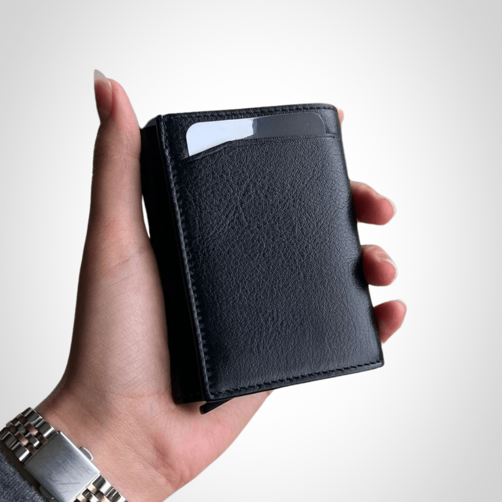2660-Hakiki Deri Unisex Mekanizmalı Cüzdan 