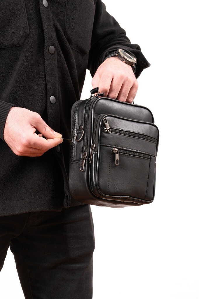 Erkek El Çantası - Hakiki Deri