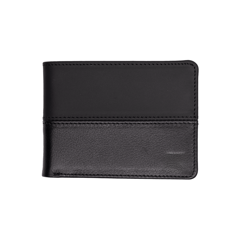 Erkek Cüzdan Çift Renk – Hakiki Deri, İsim Yazılı, Kişiye Özel