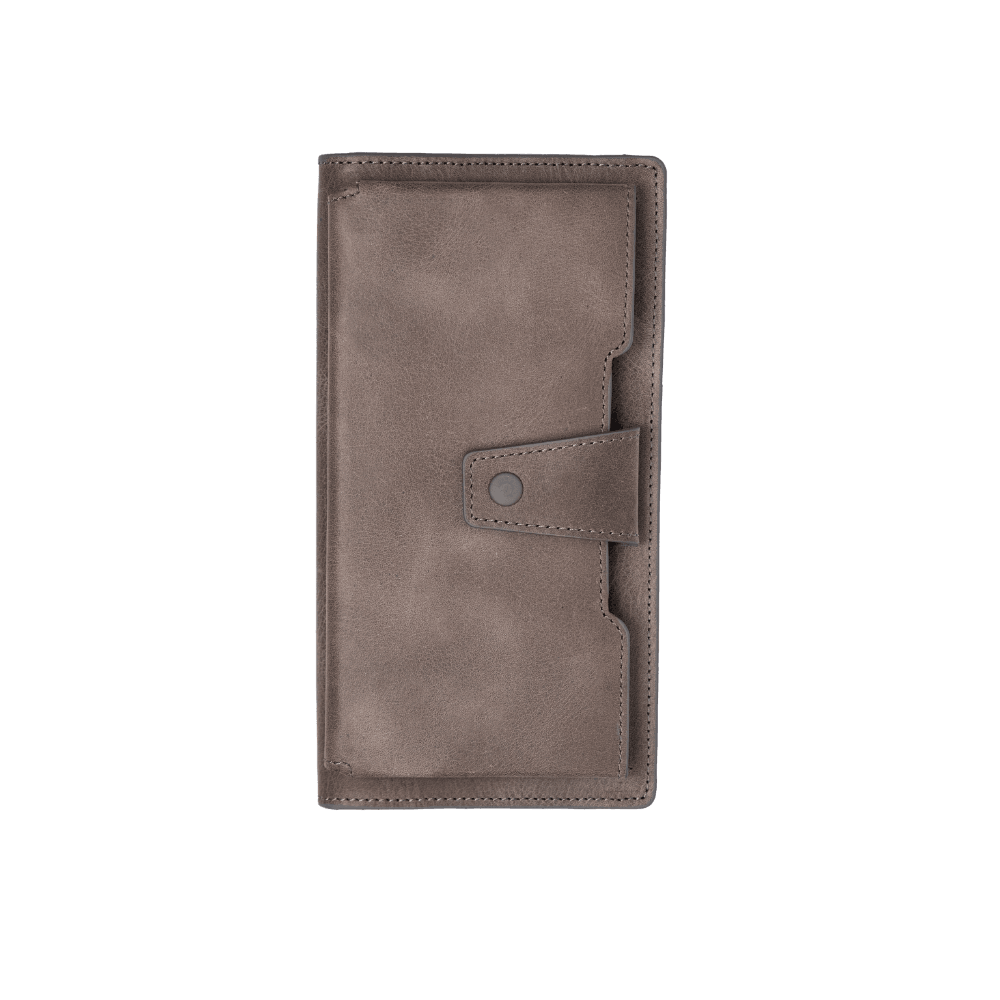 Kadın Cüzdan – Telefon Bölmeli, Parmak Askılı, Fermuarlı, İsim Yazılı, Kişiye Özel, Hakiki Deri