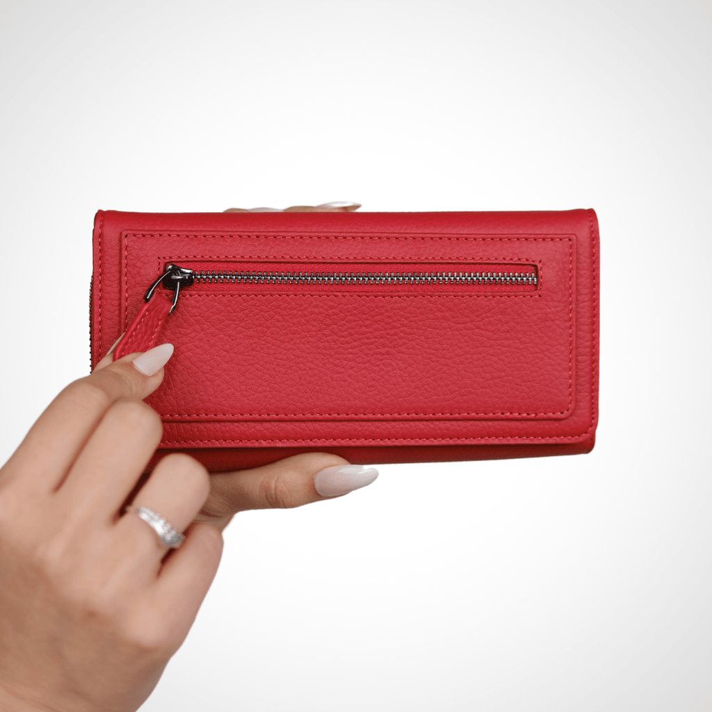 Kadın Cüzdan – Fermuarlı, Manyetik Kapaklı, İsim Yazılı, Kişiye Özel