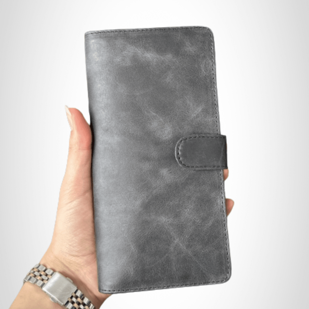 El Portföyü Cüzdan – Telefon Bölmeli, İsim Yazılı, Kişiye Özel, Hakiki Deri