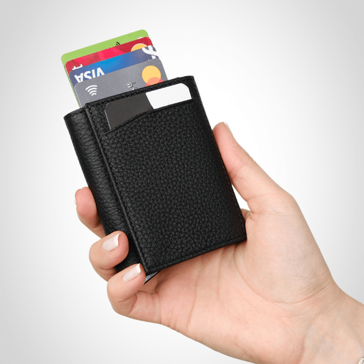 Mekanizmalı Cüzdan – İsim Yazılı, Kişiye Özel, Hakiki Deri