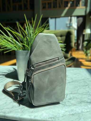 6981-Hakiki Deri Unisex Çapraz Çanta 